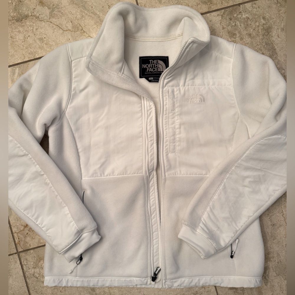 The North Face White Fleece Jacket